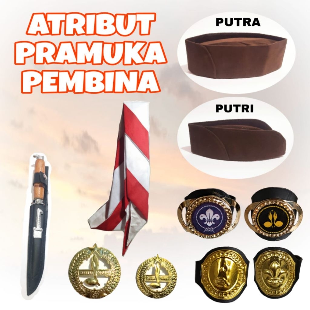 ATRIBUT PRAMUKA PEMBINA/PECI PEMBINA/KACU PEMBINA/RING KACU PEMBINA