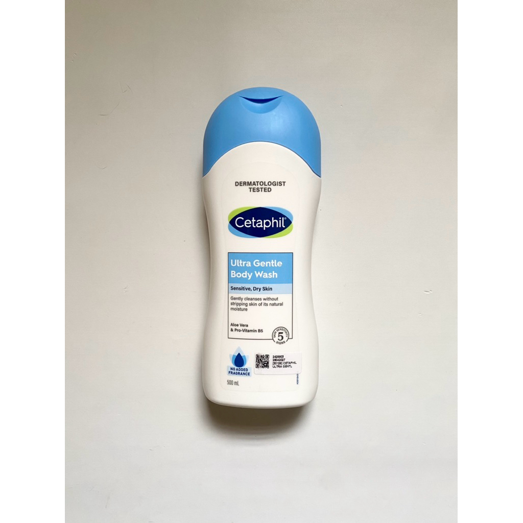 Cetaphil ultra gentle body wash 500ml (new & segel)