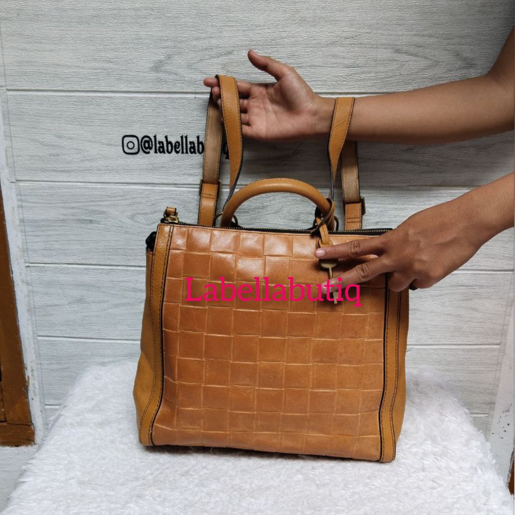 Tas Ransel Wanita Kulit Branded Preloved