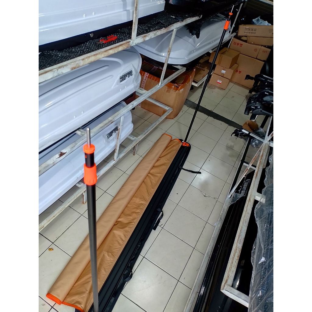 Awning Mobil Waterproof Side Awning Mobil Kokoh Awning Camper Van Premium Waterproof