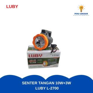 senter tangan 10w+3w luby L-2700
