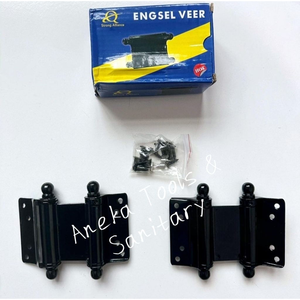Engsel Koboi 3" 4" inch / Engsel Pintu Duah Arah Bolak Balik / Engsel Per Pintu Koboi QQ
