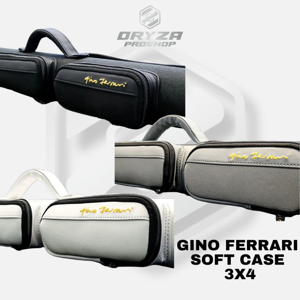 Gino Ferrari Cue Case 3x4 Hard Case