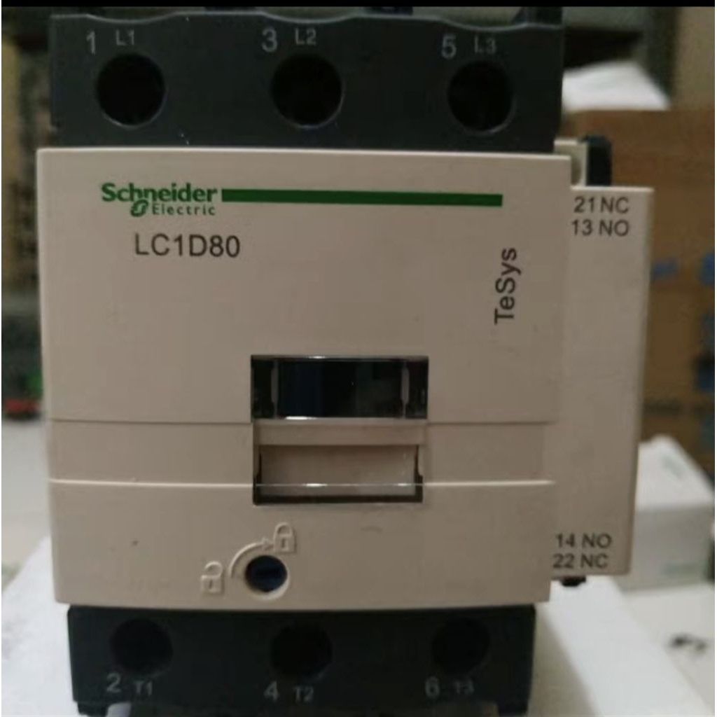 Kontaktor LC1D80 / LC1D80FD 110V DC Schneider Contactor LC1D80FD 110VDC FD Telemecanique