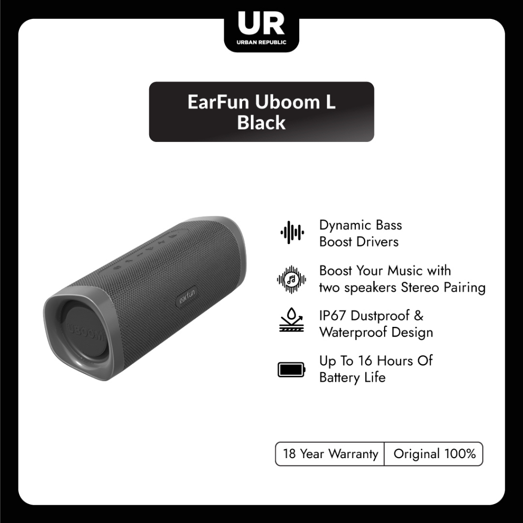 EarFun Uboom L - Black