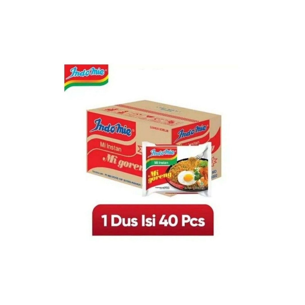 

Indomie Goreng 1dus isi 40pcs