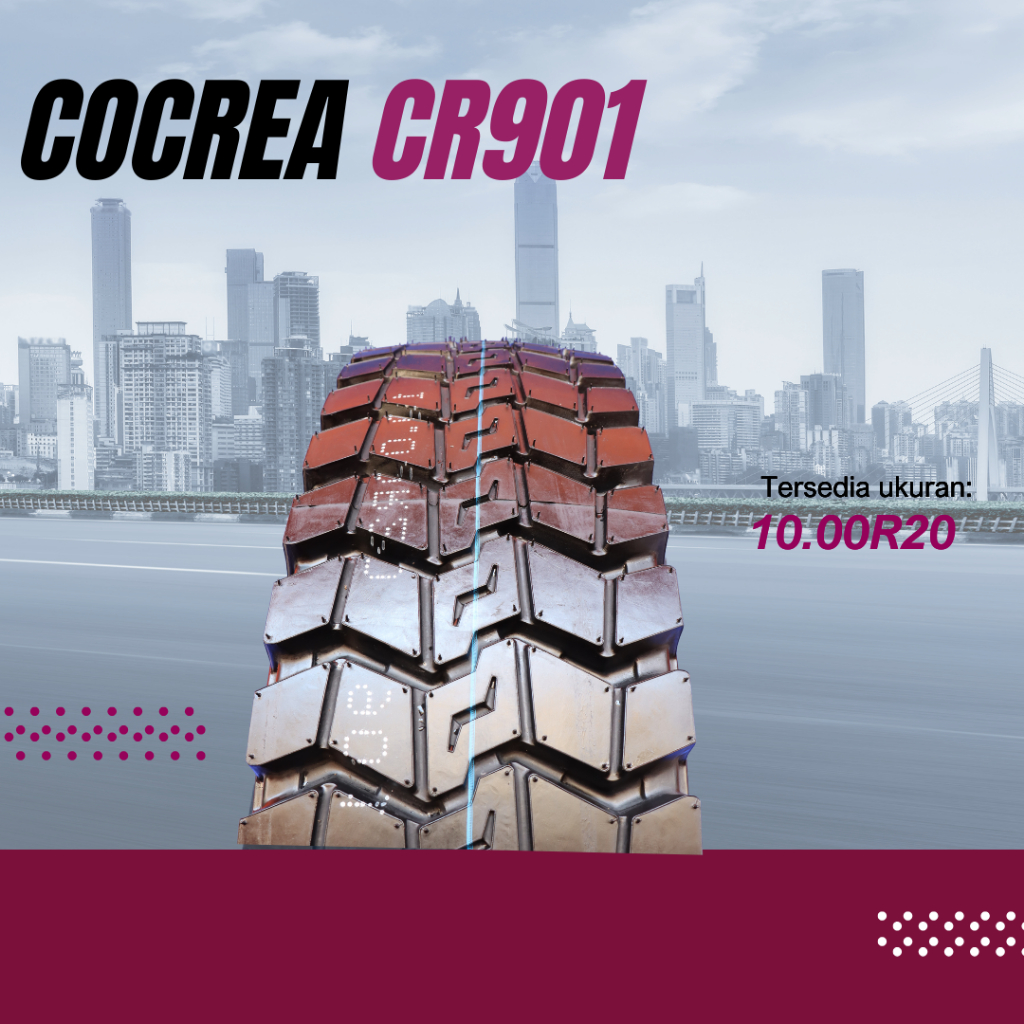 BERLIAN BAN COCREA Ban Truk 10.00R20 CR901 18PR ban truk