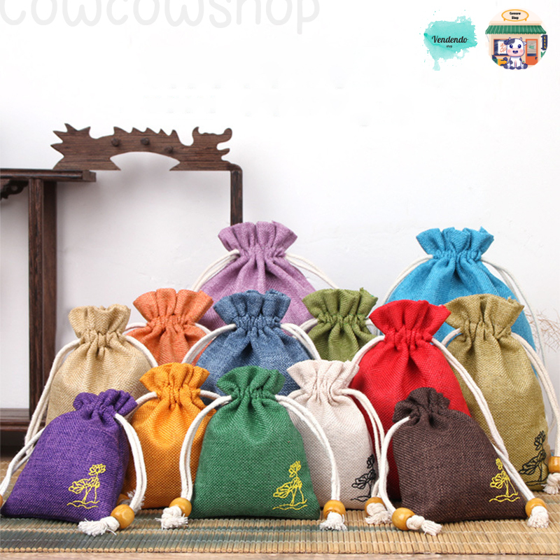 

Kantong Kain / Jewelry Pouch Aneka Warna Untuk Perhiasan Aksesoris Kosmetik Murah