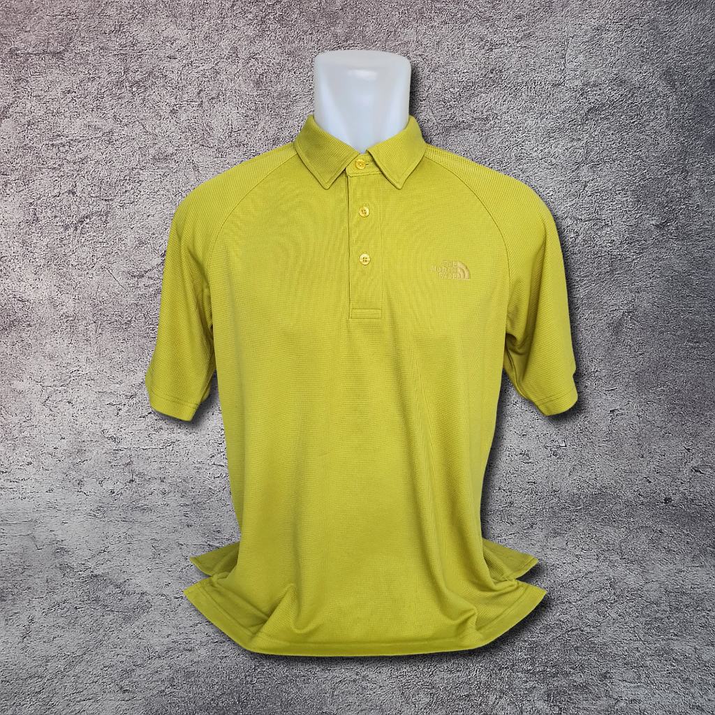 Baju Kaos Polo THE NORTH FACE TNF - Size XL / Lebar 56 cm - Original - Second
