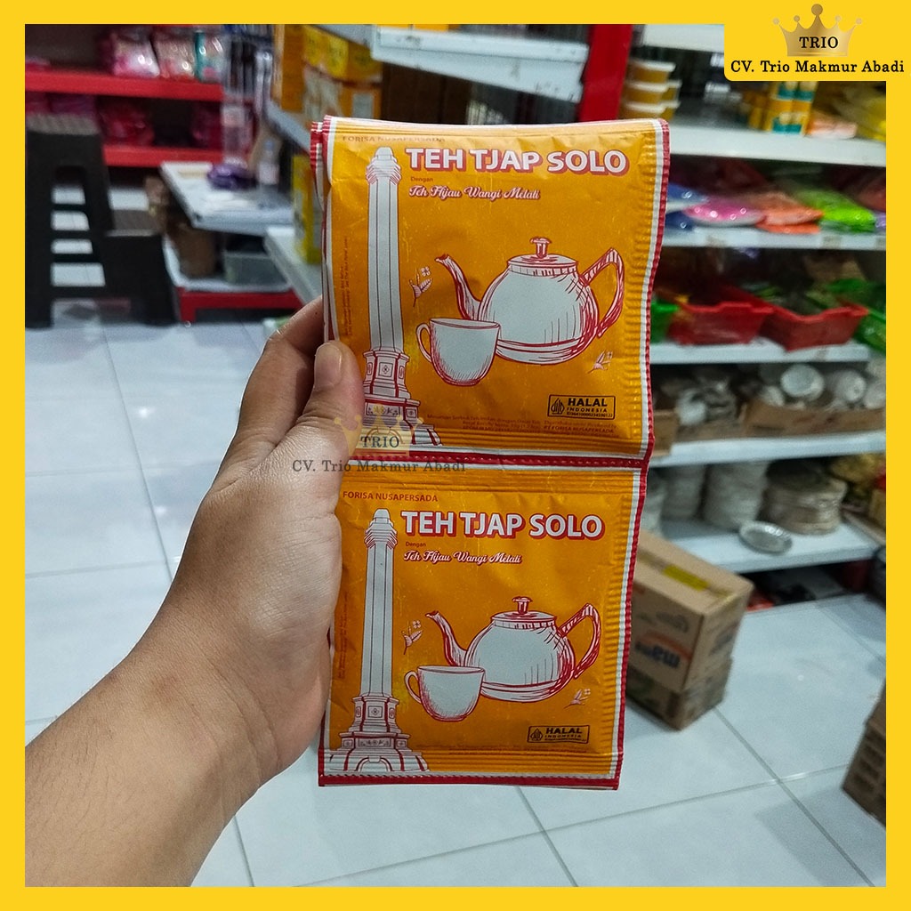 

Teh Tjap Solo 35g 1 Renteng Isi 10 Sachet