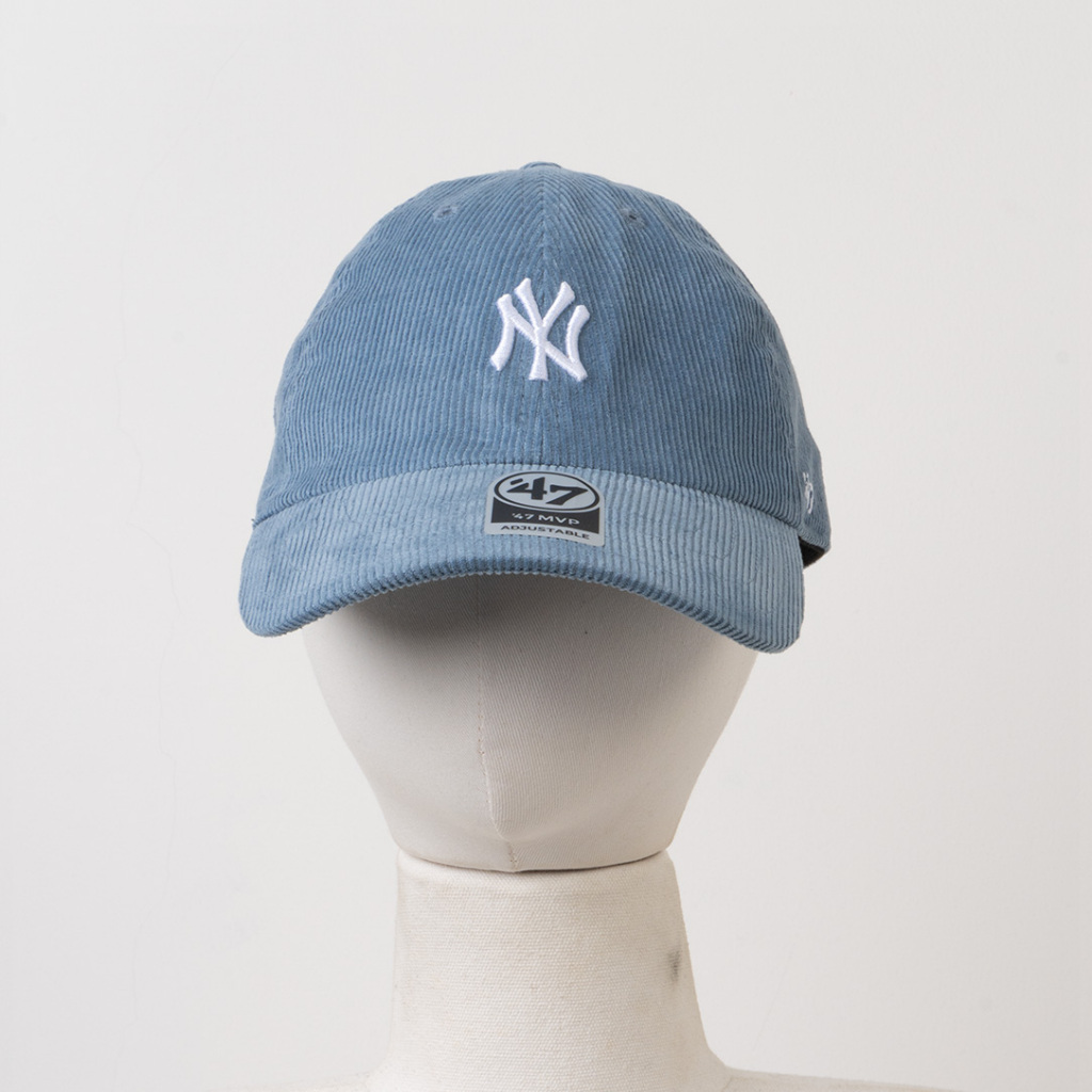 Topi Corduroy NY Baseball Blue Korea MLB Major League Baseball