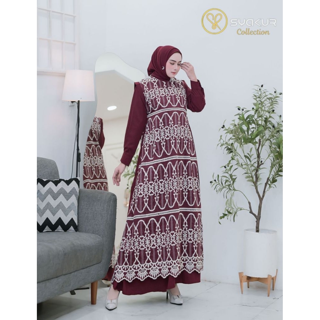 gamis syakur Collection terbaru /gamis syakur Collection terkini