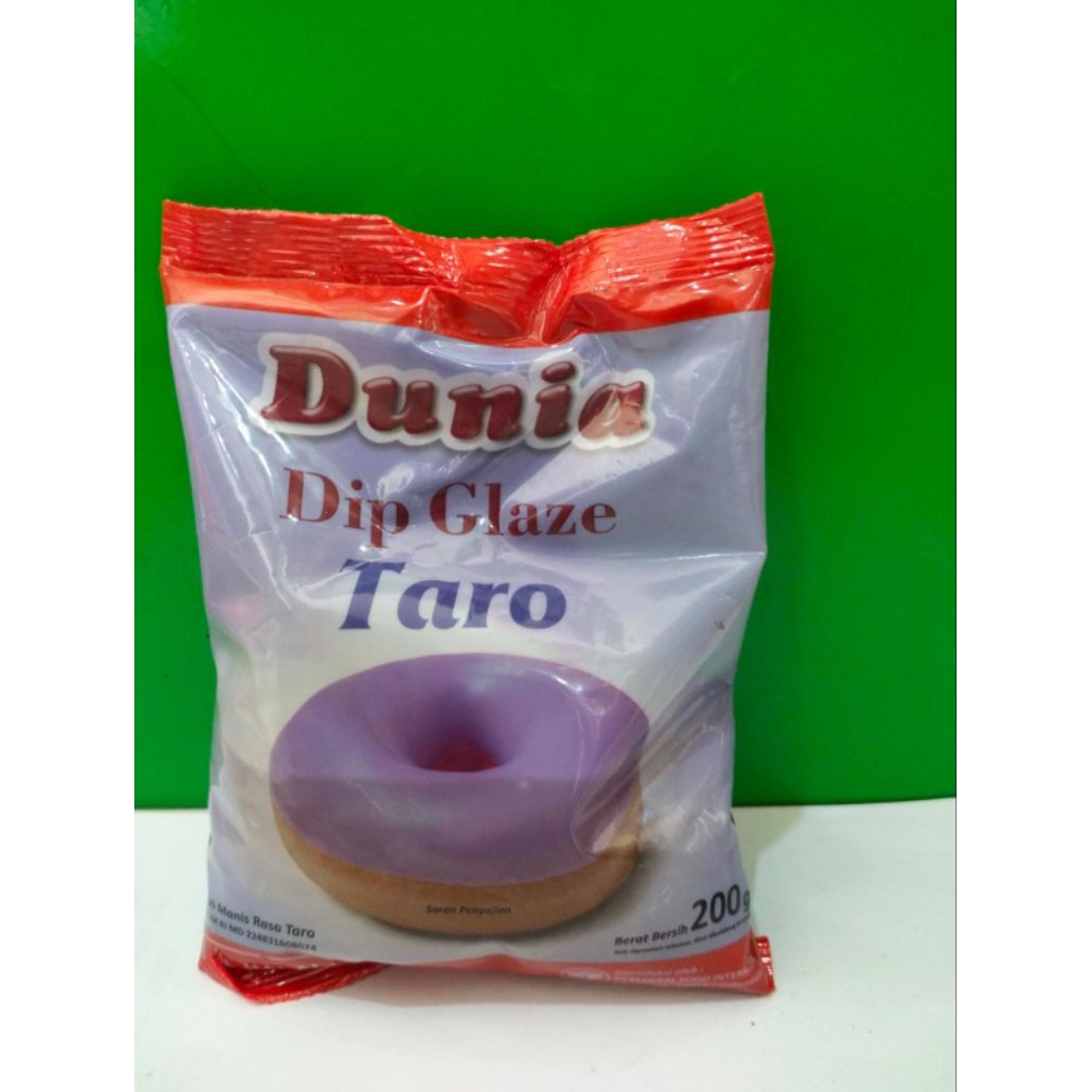 

dunia dip glaze 200g taro