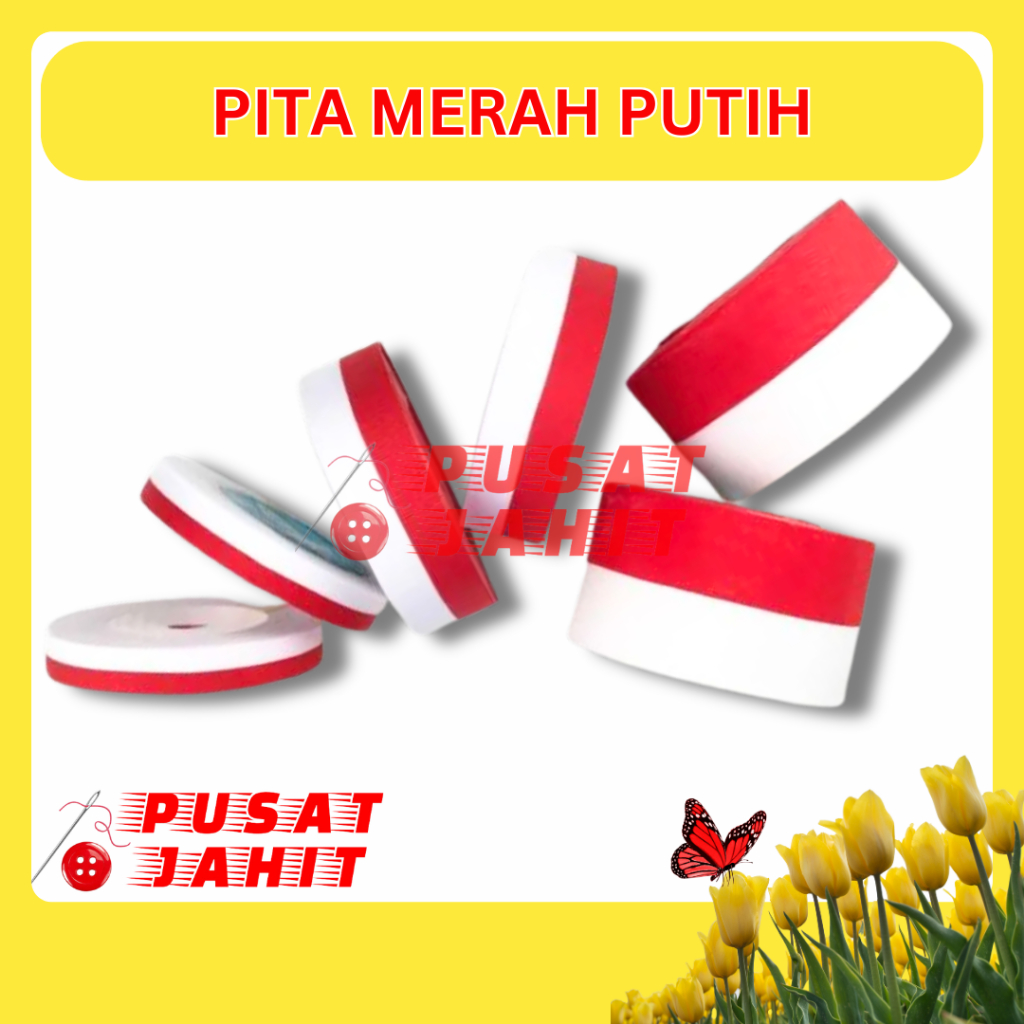 

Pita Kain Bendera Merah Putih