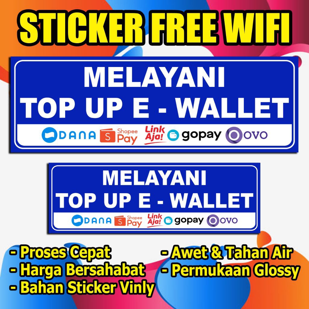 

STIKER TOP UP