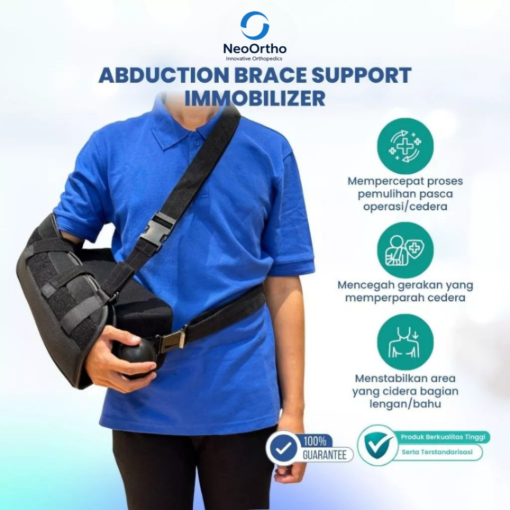 Abduction Brace Support Immobilizer Alat Penyangga Bahu Tangan Lengan Patah