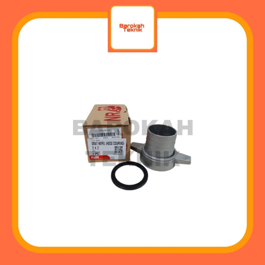 Sok Drat Alumunium / Sok Drat Nepel Mesin Alkon 2"