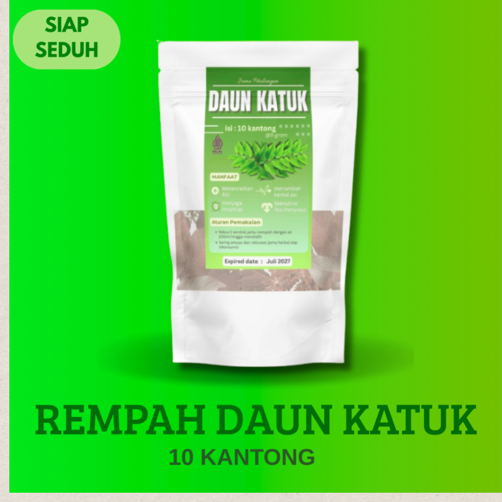 

rempah herbal daun katuk 10kantongI