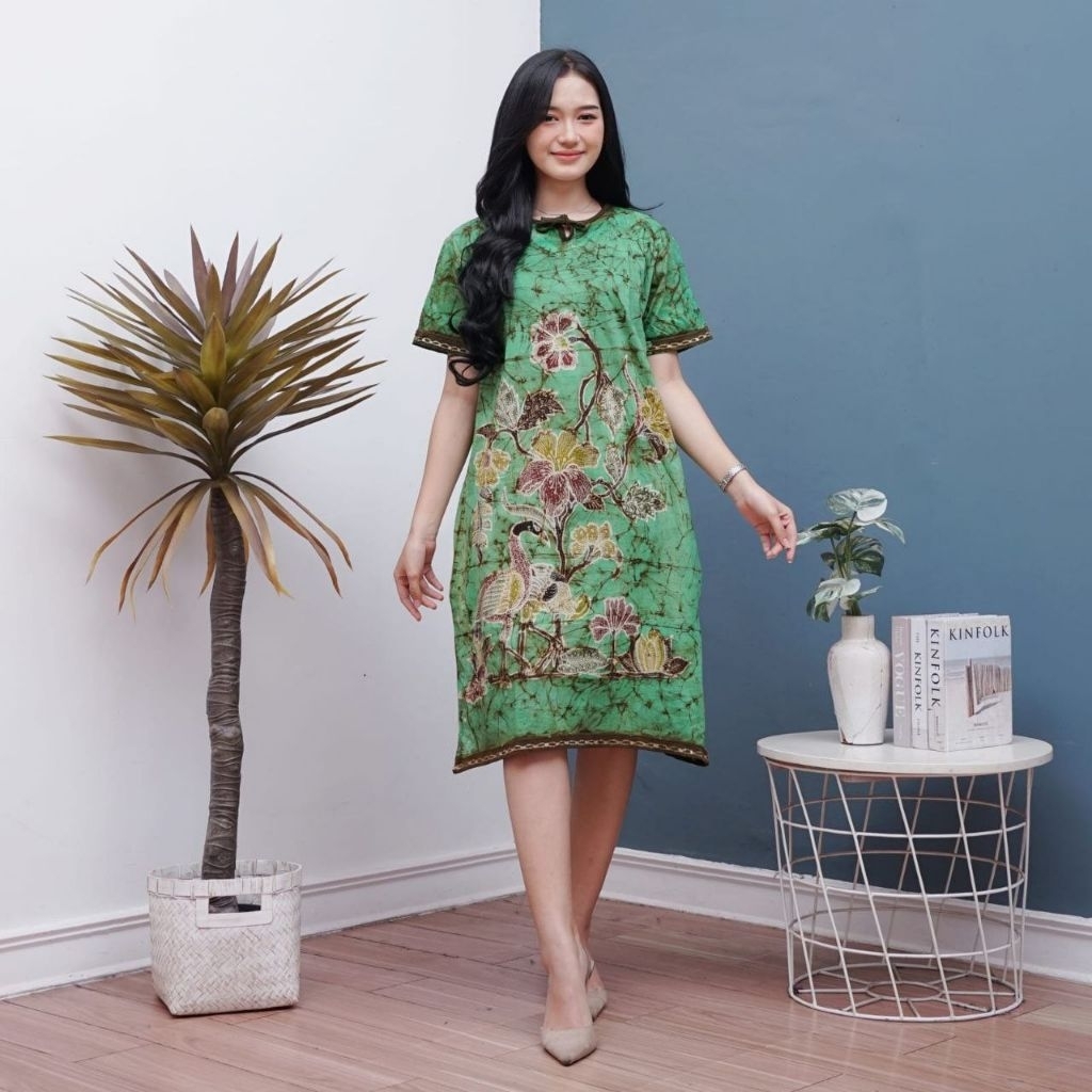 Daster Kaos Batik Tulis Halus ukuran standar