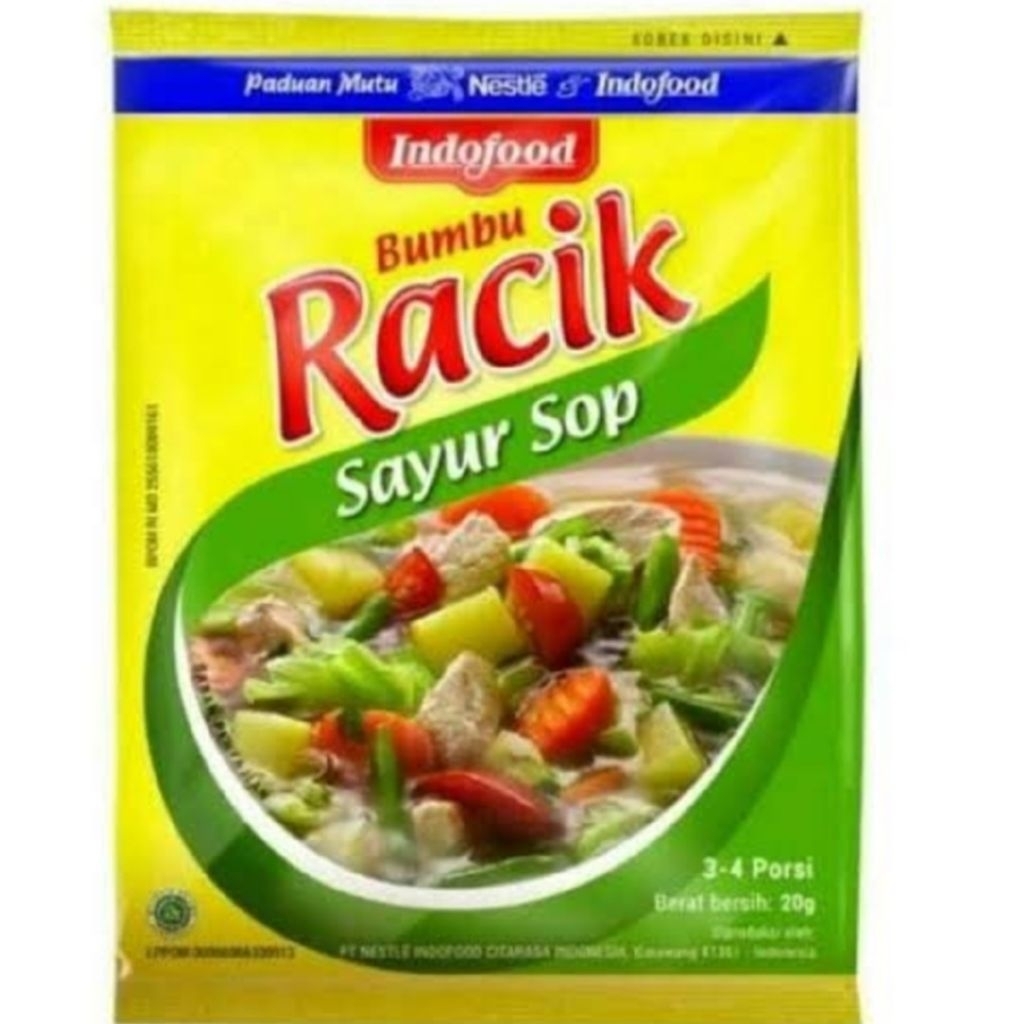 

racik sayur sop