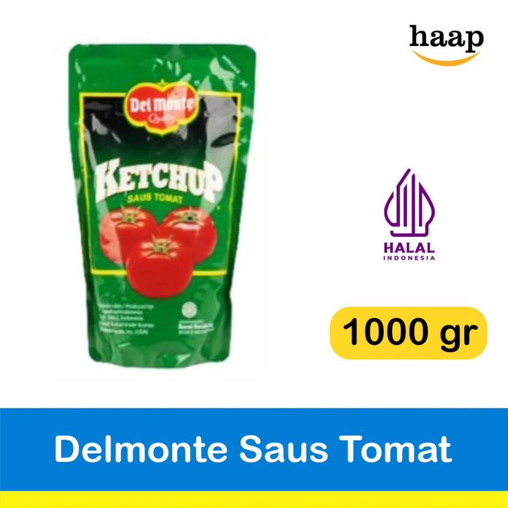 

Delmonte Saus Tomat Pouch 1kg