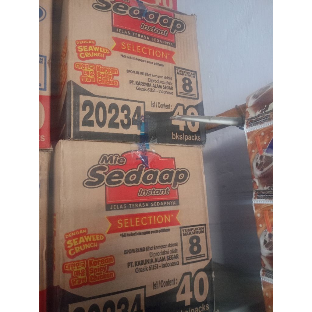 

Mie sedaap selection isi 40 pcs 1 dus// mie sedaap selection murah
