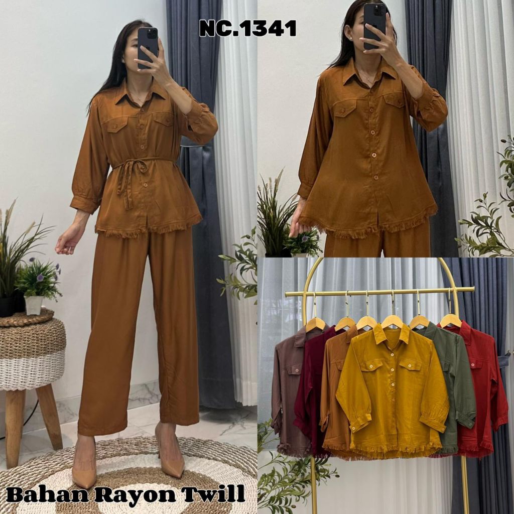 1341 | Stelan Rayon Rawis | Stelan polos | Stelan viral| Grosir Stelan | stelan kekinian | grosir 6p