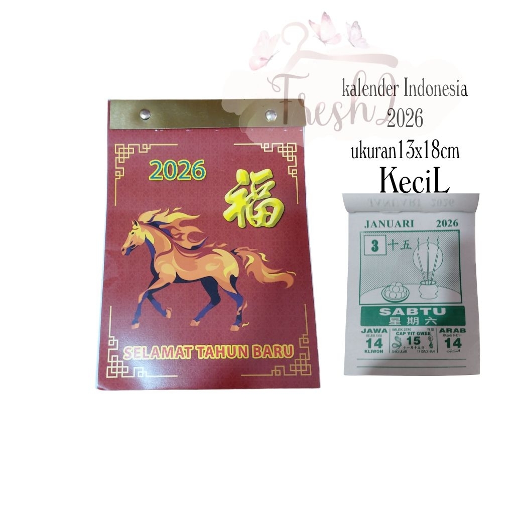 

kalender harian Indonesia 2026/kalender lokal / kalender harian nasional