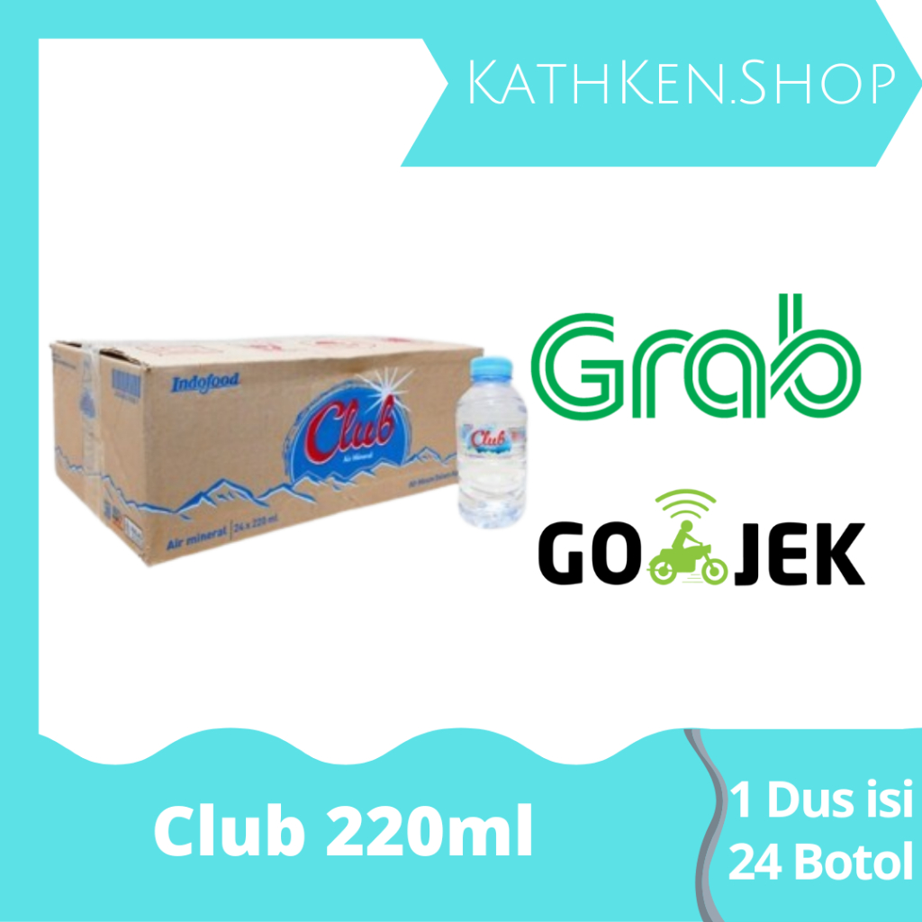 

Club 220ml dus isi 24 Botol
