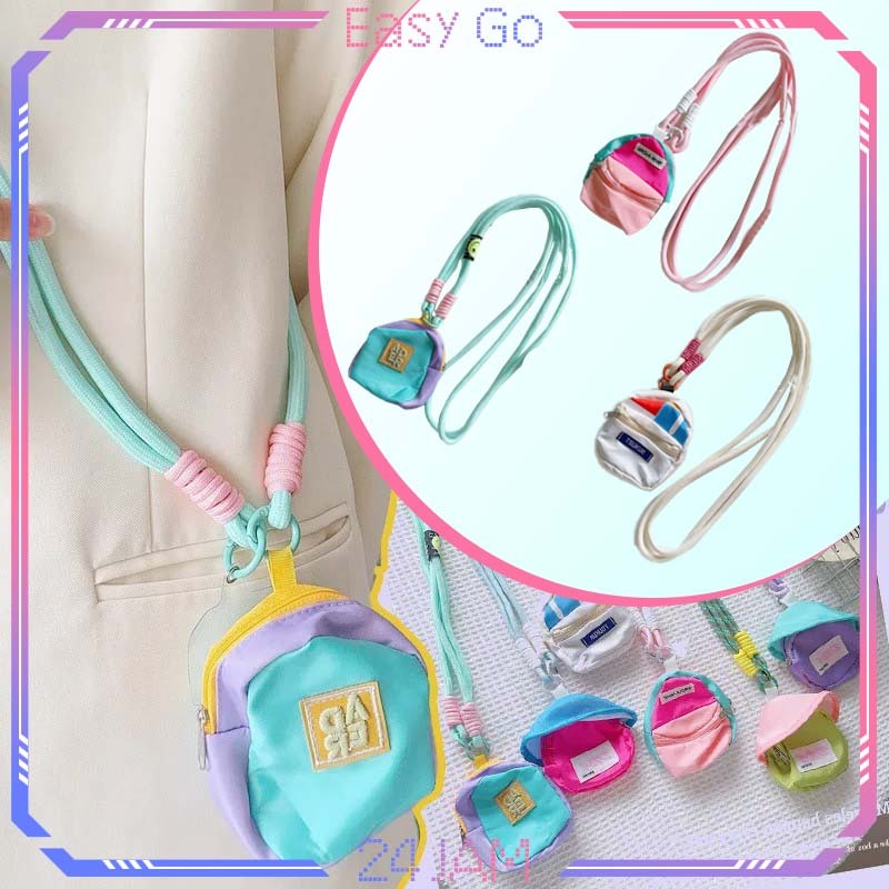 Lanyard Hp Dan Dompet Tali Hp Gantungan Hp Leher Lucu Diagonal Universal Gantungan Hp Tas Koin