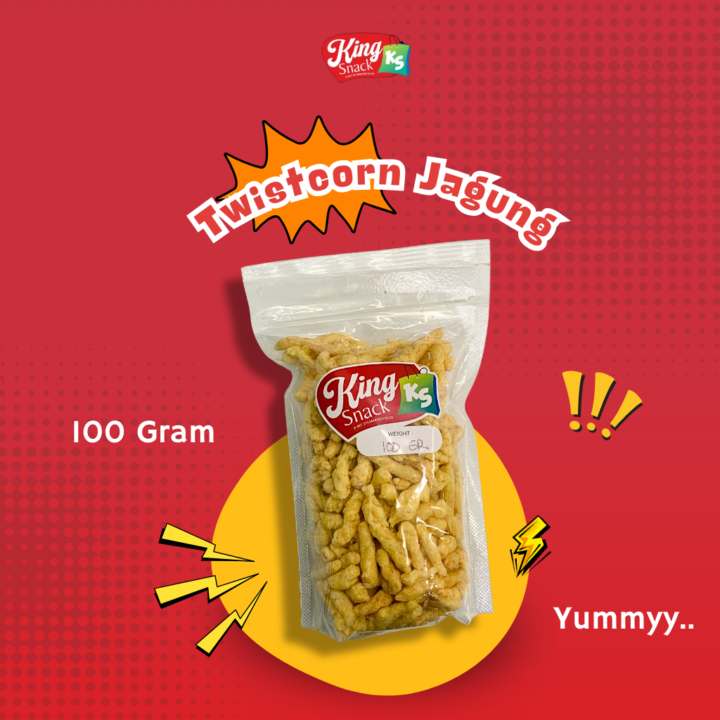 

Twistcorn Rasa Jagung Manis 100 Gram