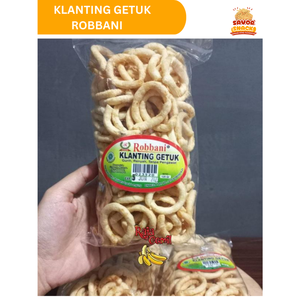 

LANTING RASA BAWANG KHAS KEBUMEN | Klanting Getuk 150gr