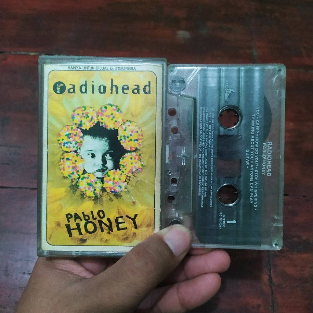 Kaset Pita Radiohead - Pablo Honey