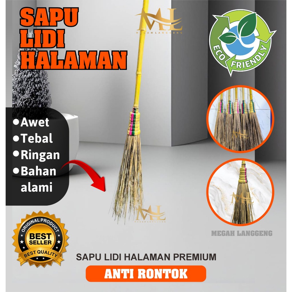SAPU LIDI HALAMAN PREMIUM ANTI PATAH