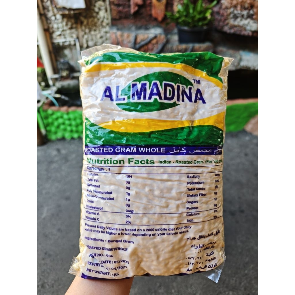 

Kacang Arab Chickpeas 1kg / kacang arab super / oleh oleh haji kacang arab