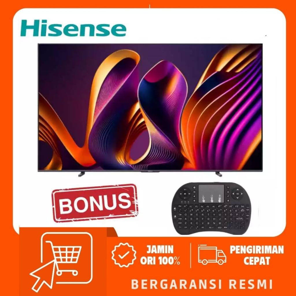 Hisense tv 50 Inch 50A65N Hisense Google tv 50A65 4K [RESMI]