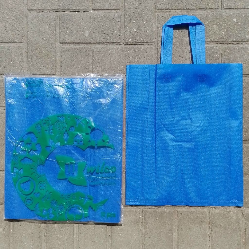 

Tas Kain Tas Spunbond HLS 38x45 65gsm Warna ( Pak 12 pcs ) [ Original ]