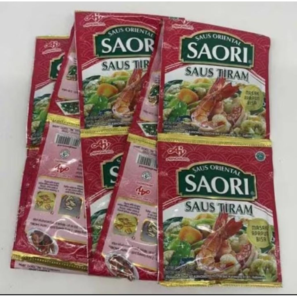 

Saori Saus Tiram RENCENG isi 10 sachet