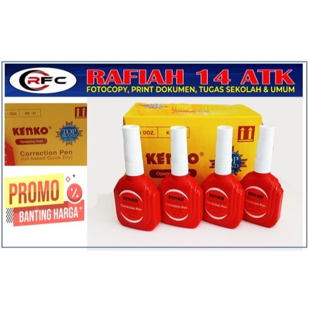 

Tip-ex Kenko Ke-01 (12pcs) harga promo