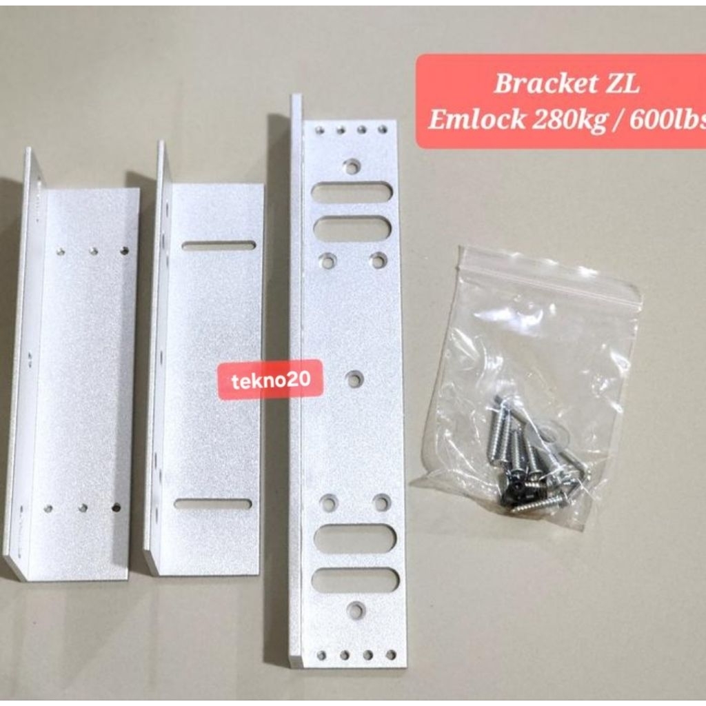 Breket ZL 600lbs 280kg EMLock | LZ Bracket ZL 600lbs | ZL Breket Mlock 600lbs ( Tanpa Mlock )