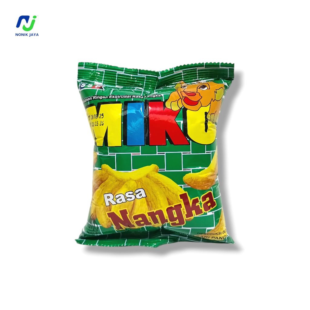 

( 1 PACK ISI 10 PCS ) Miko Snack Rasa Nangka Pack Isi 10 Pcs@15gr SNACK JADUL
