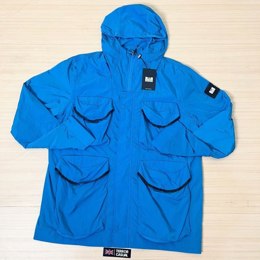 Weekend Offender Cotoca Jacket Kingsfisher Blue Originals BNWTIP