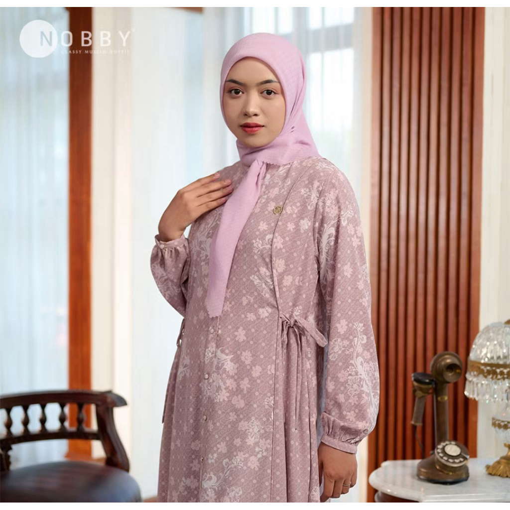 Nobby - Zahrina dress gamis