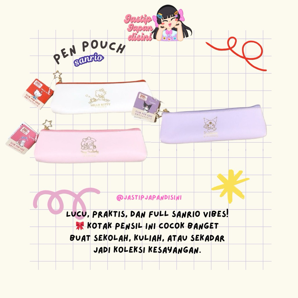 

PEN POUCH SANRIO JAPAN