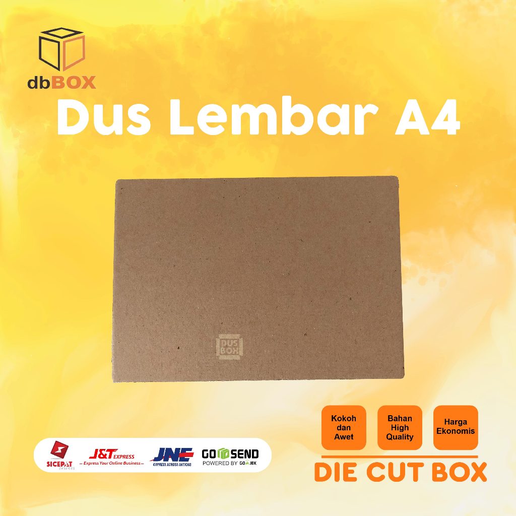 

Dus lembaran / tatakan uk A4 (21x29.7cm) multifungsi utk dalaman dus/lapisan