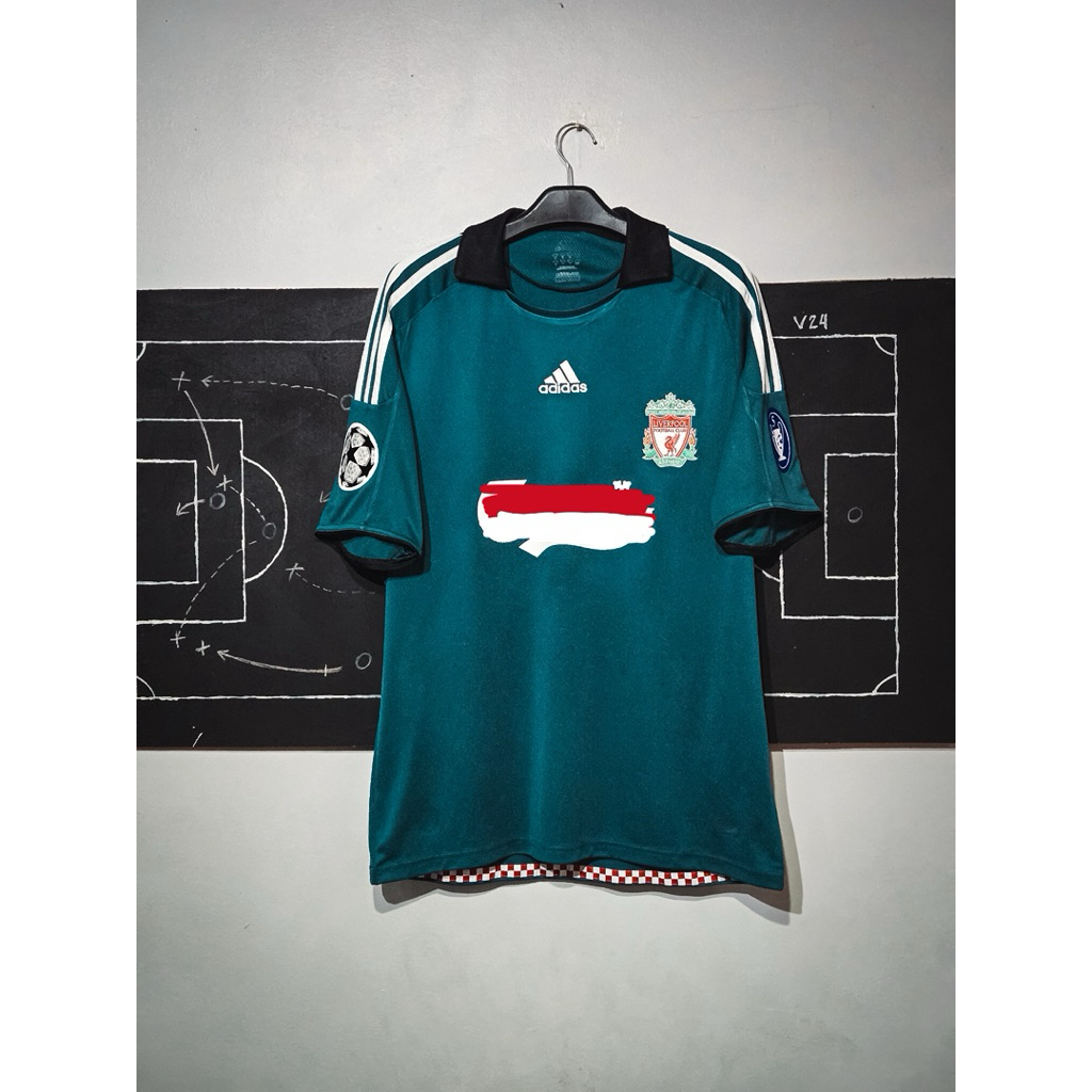 Jersey Bola original Liverpool 2008 3rd