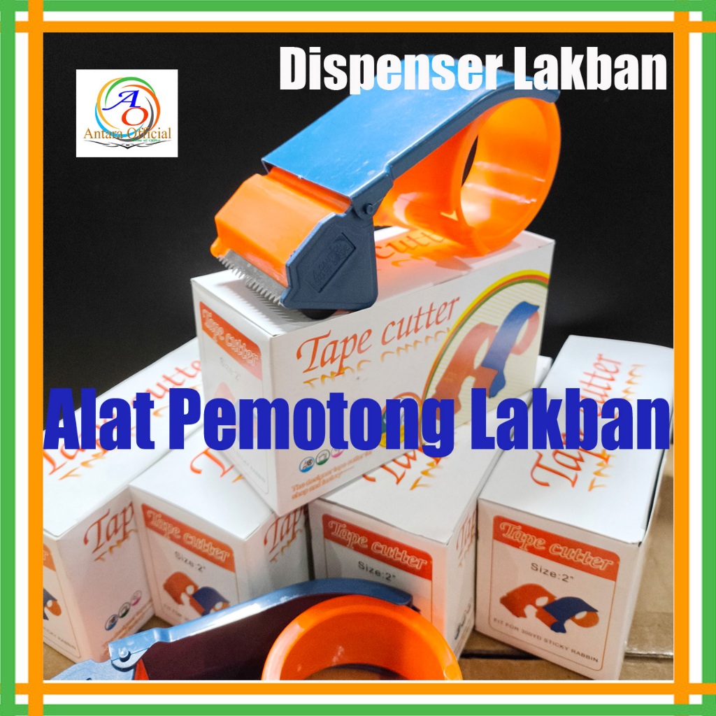 

Dispenser Lakban 2 Inchi Alat Potong Lakban Tape Cutter Packaging
