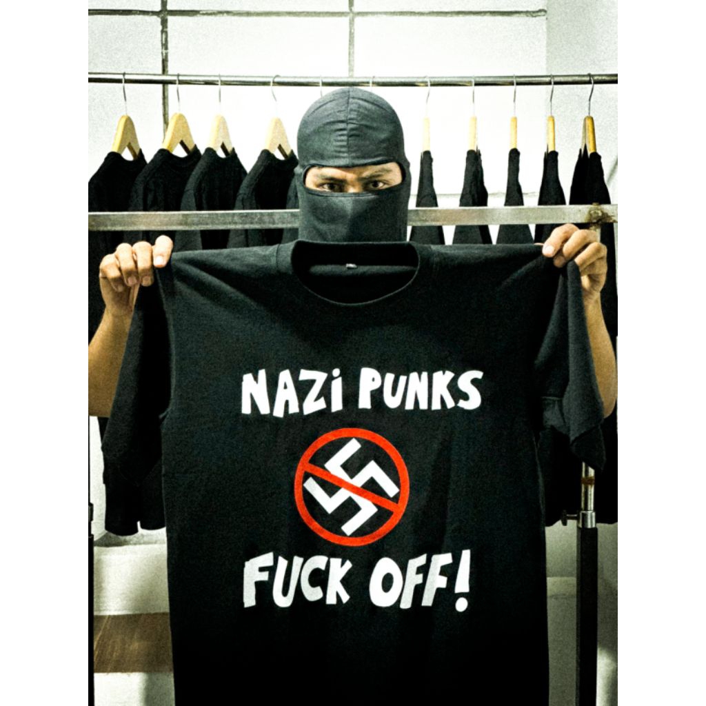 Steven asep kaos musik band punk dead kennedys nazi punks f*uck off bahan cotton combed 24s