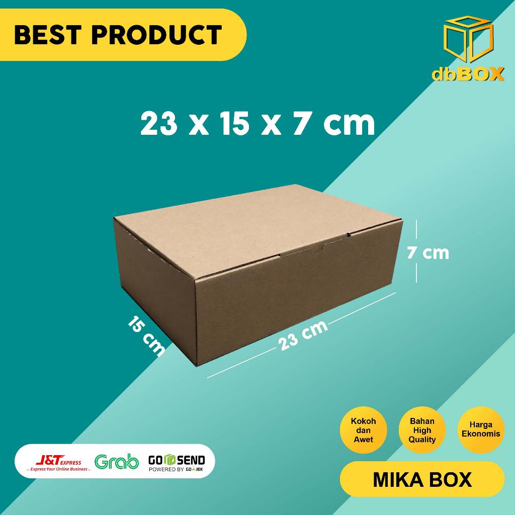 

(10pcs) Kardus 23x15x7 -- Die Cut dan easy usage