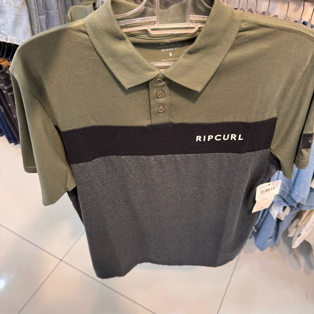 BAJU KAOS POLO RIPCURL ORIGINAL PANEL POLO